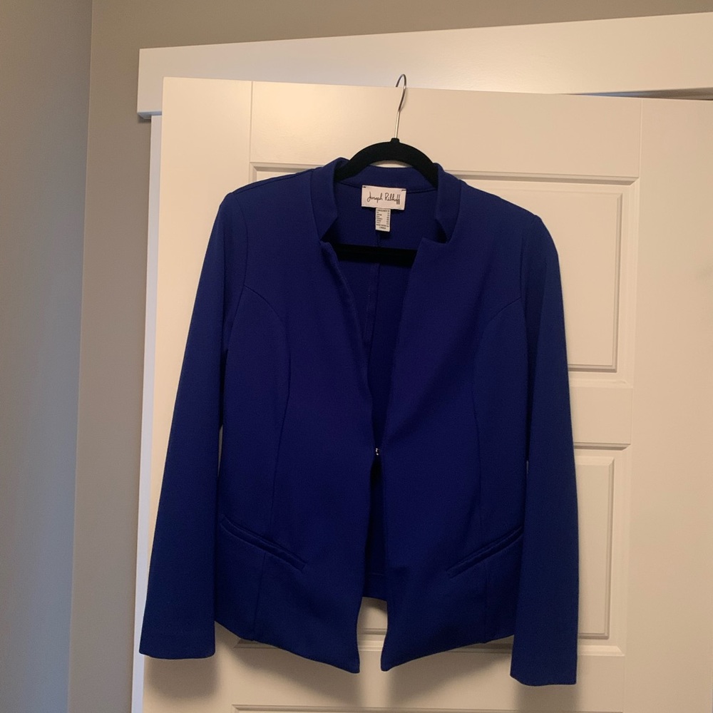 Joseph Ribkoff Royal Blue Notch Neck Blazer